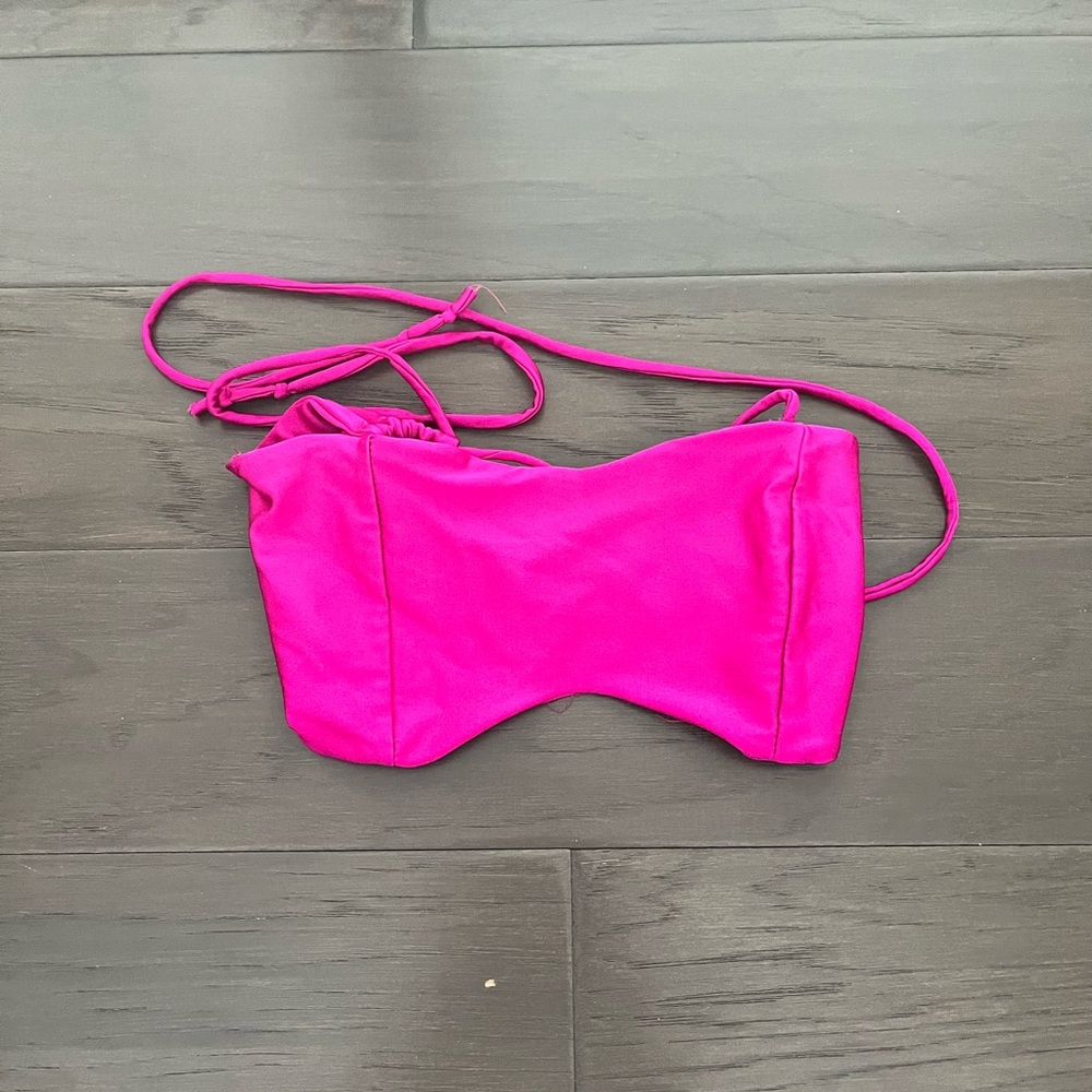 Vibrant Pink Women's Crop Top